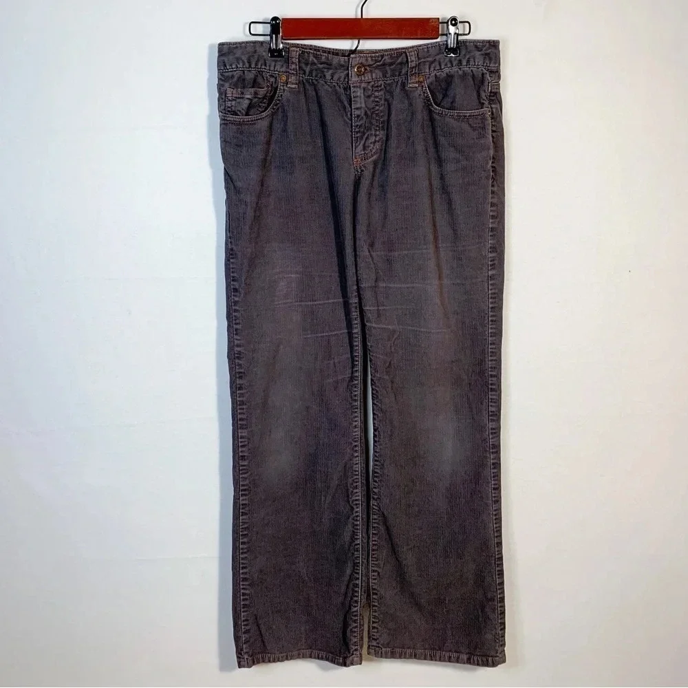 Polo Ralph Lauren Gray Corduroy Straight Leg Pants
